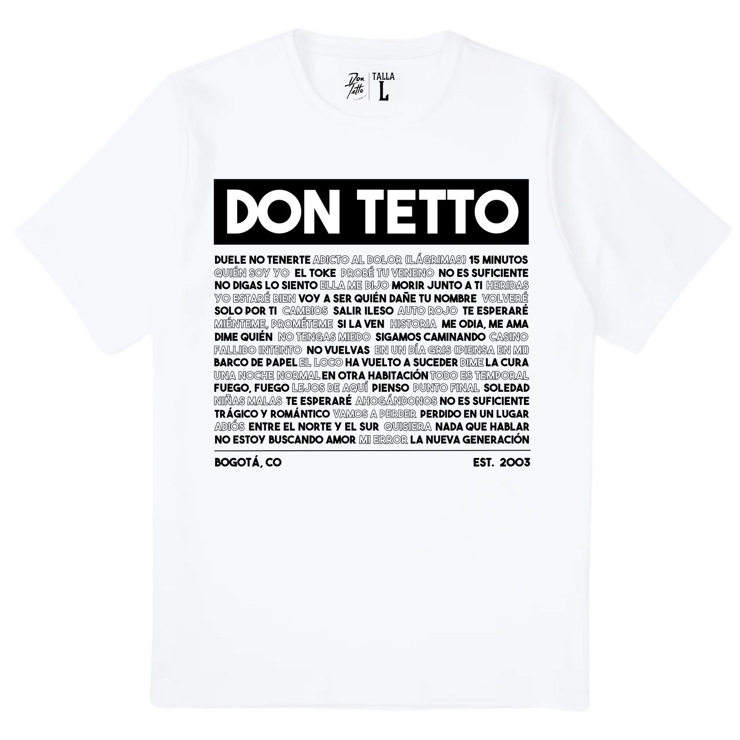 Don Tetto: Tracks (T-Shirt)