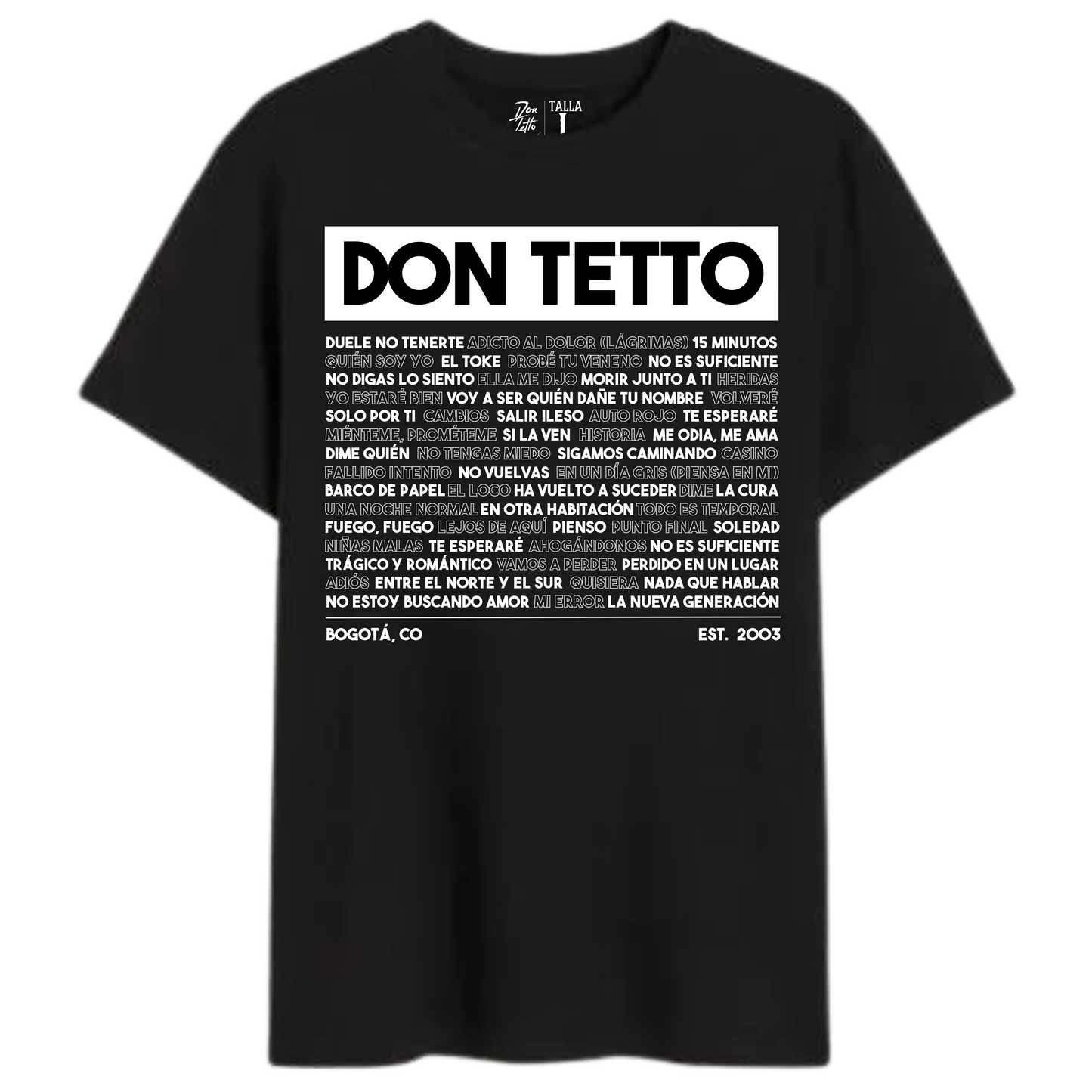 Don Tetto: Tracks (T-Shirt)