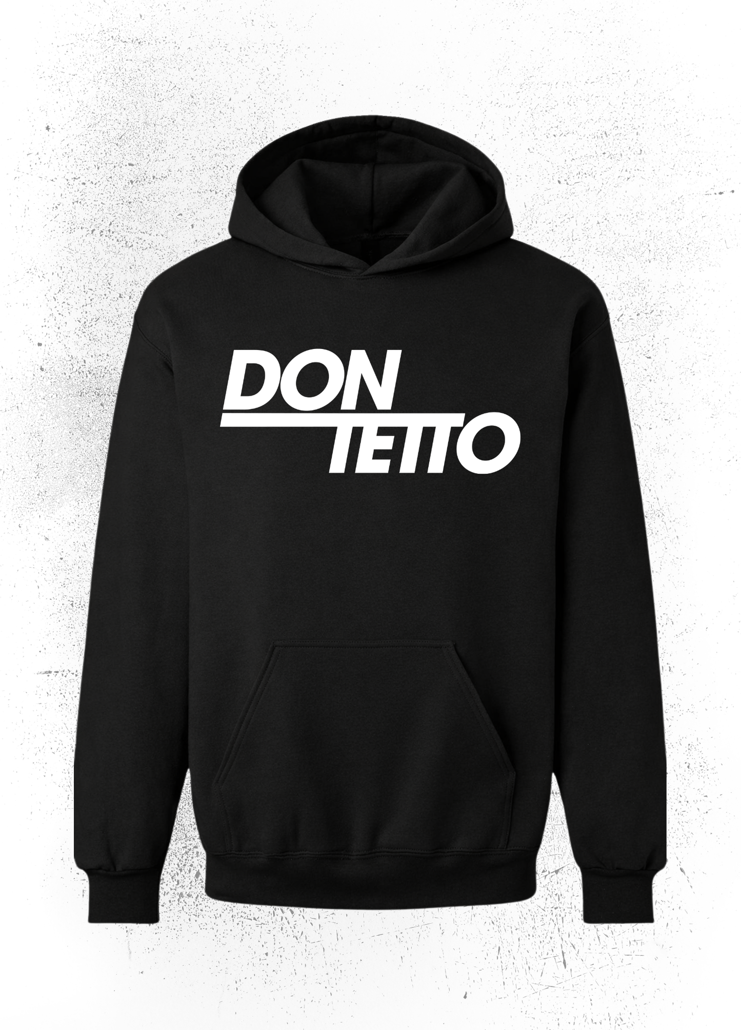 Hoodie Don Tetto Logo Negro – Edición Oficial