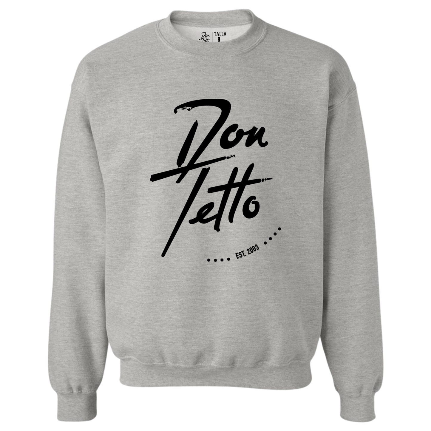 Crewneck Gris DT Logo