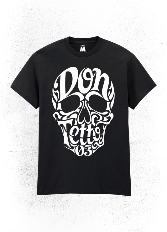 Camiseta Don Tetto Typo Skull