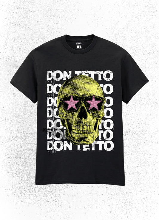 Camiseta Don Tetto Star Skull