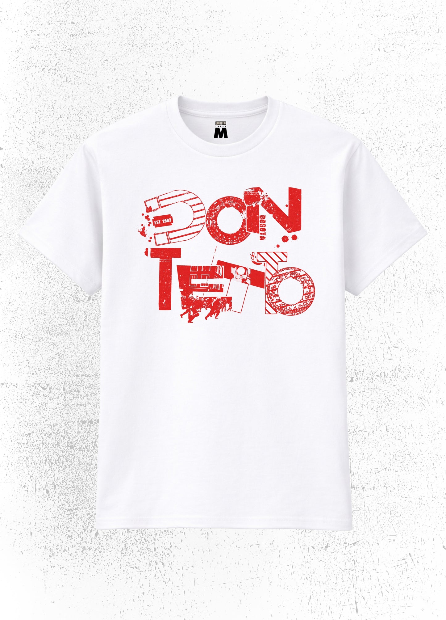 Camiseta Don Tetto Distressed
