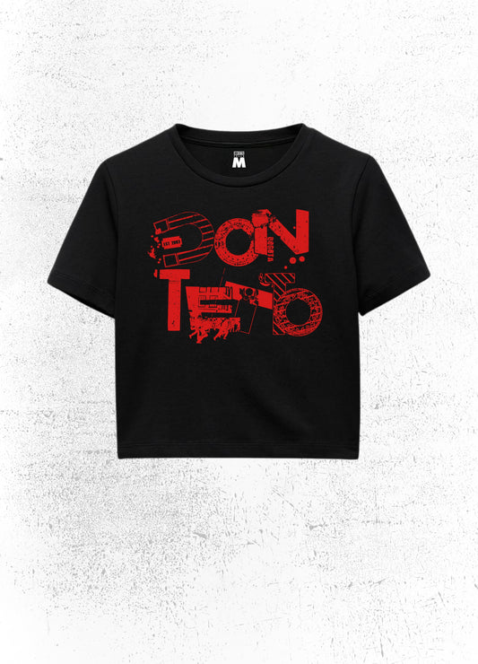 Crop Top Don Tetto Distressed