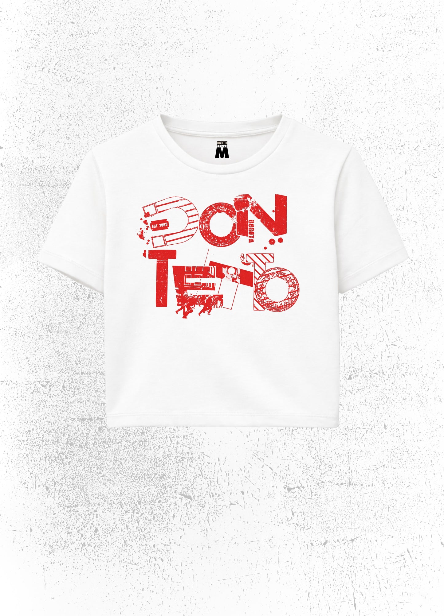 Crop Top Don Tetto Distressed