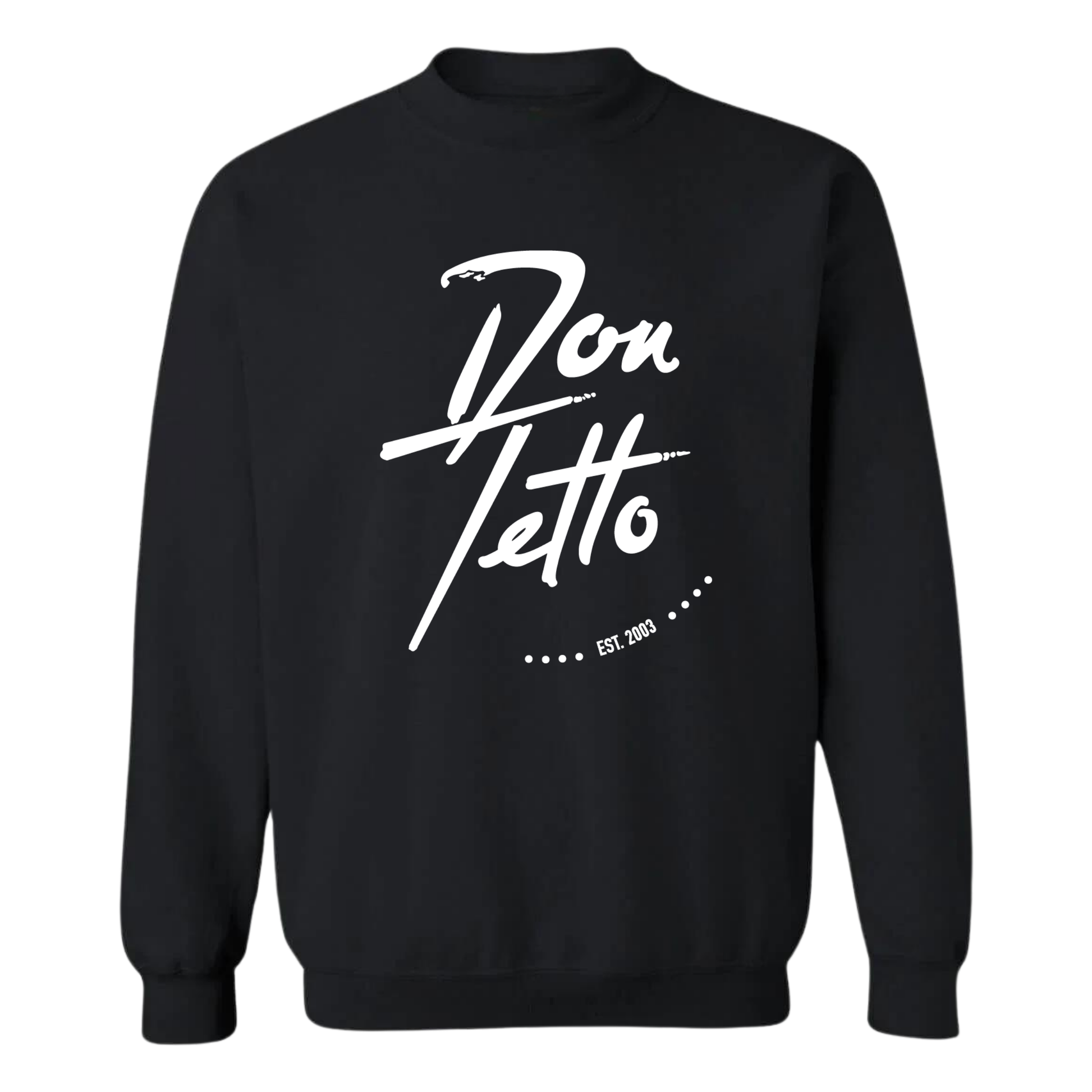 Crewneck Negro DT Logo